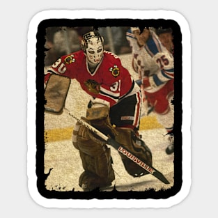 Murray Bannerman, 1987 in Chicago Blackhawks (288 GP) Sticker